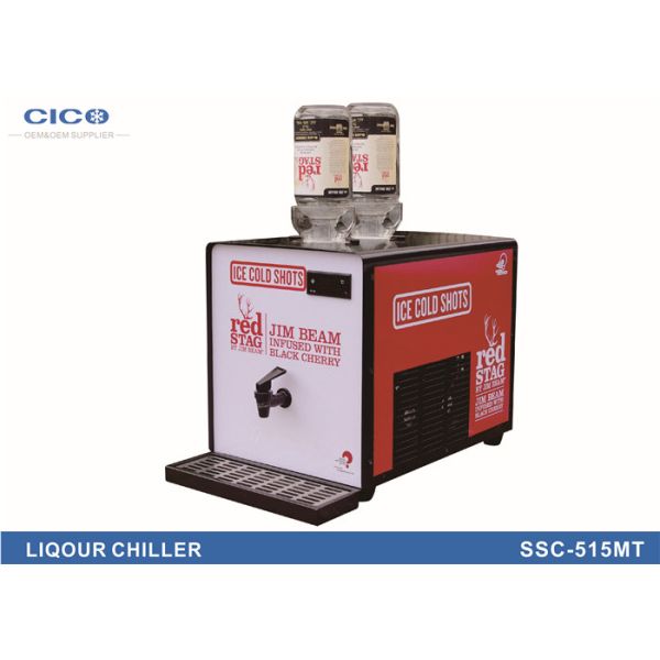Customized Small Liquor Shot Chiller Dispenser Front Temperature Display