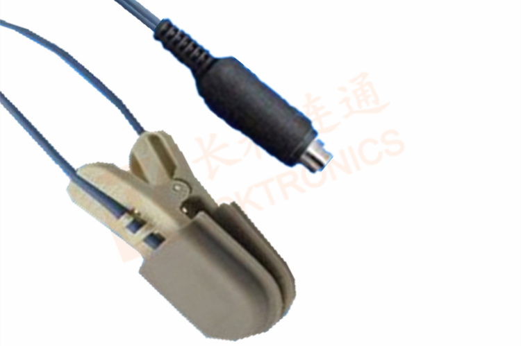 Biosys Spo2 Probe Sensor 6 Pin Reusable SpO2 Sensor Veterinary Animal Use