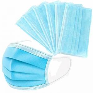 China Anti Spitting Disposable Non Woven Face Mask With Adjustable Earloop on sale