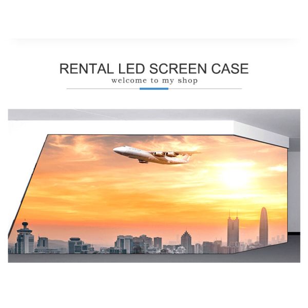 Outdoor Led Display Board 6mm Pixel Pitch Outdoor Rental Stage LED Screen For Fixed Install Advertising Display