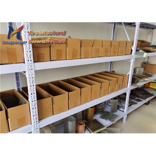 SS316 Stainless Steel Architectural Mesh 4mm Wire Mesh Infill Panels For Railings