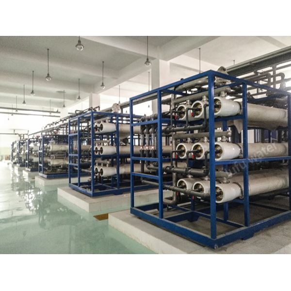 Purified Water Treatment System Reverse Osmosis Desalination Plant 30t/h Outlet Flow