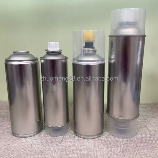 PP PE PET PVC Plastic Caps for Aerosol Tin Cans Spray Bottles