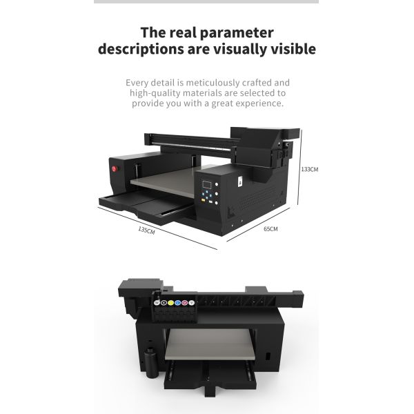 KECAI 6090 Digital 3D Printing on Glass Ceramic Tile Acrylic UV Flatbed Printer