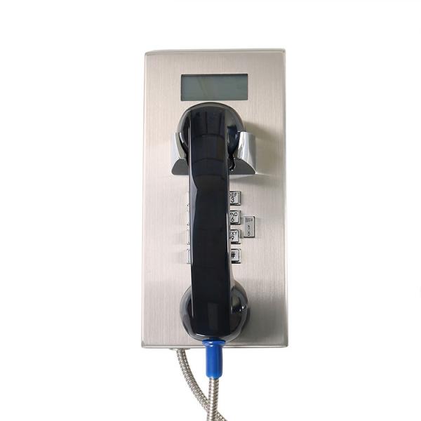 Quality Wall Mounted Vandal Proof Telephone , Heavy Duty Analog Phone With LCD Display for sale