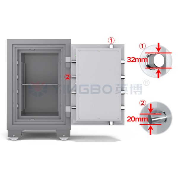 Ul Fire Rating Fireproof Safe Box 2 Hour Fireproof Solid Steel Construction For Home And Office