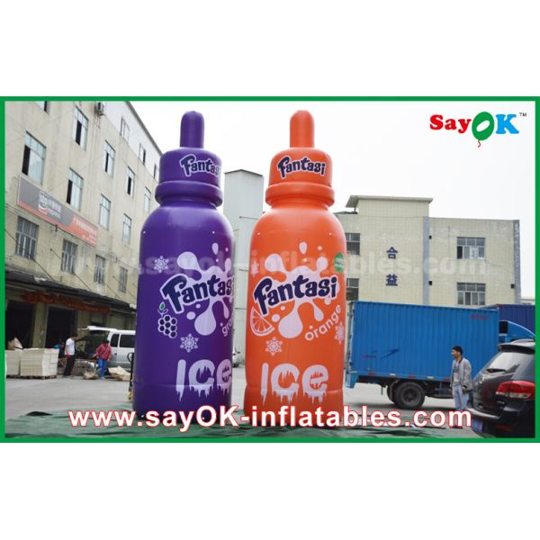 Advertising Custom Inflatable Products Giant Inflatable Baby Feeder Drink Bottle