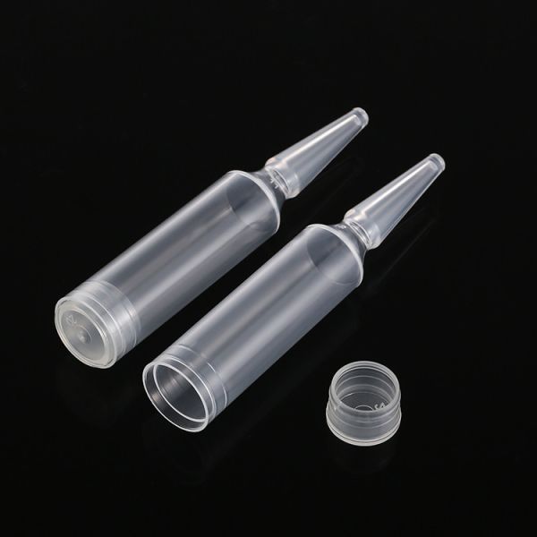 Serum Plastic Ampoule Packaging , Small Empty Lotion Bottles 16mm Diameter