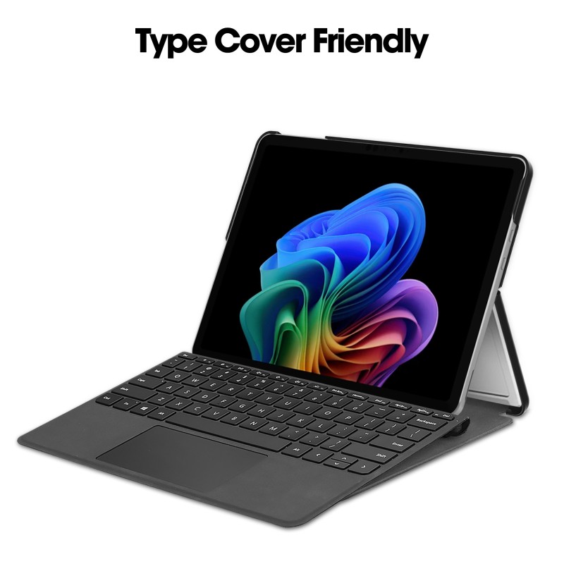Custom Anti-Collision Leather Tablet Case for Microsoft Surface Pro 4 5 6 7 7+ 12.3 Inch Precise Cutouts Multi-Angle Stand