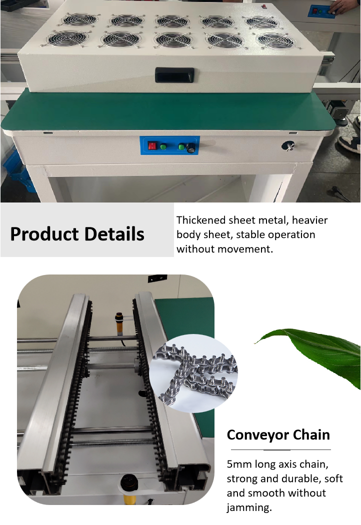 Pcb Linking chain Conveyor Inspection Conveyor Smt Equipment For smd production line