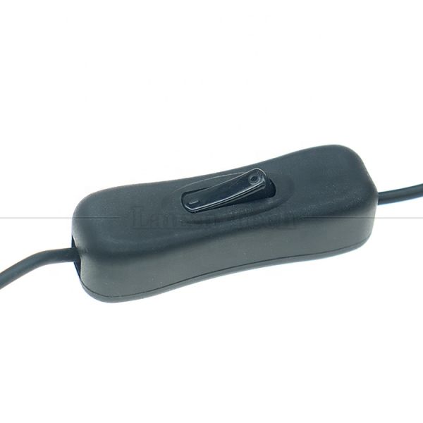 Power ON OFF 1M USB A Male to Open Tinned Bare Wire Charger Cable with 304 Switch Button