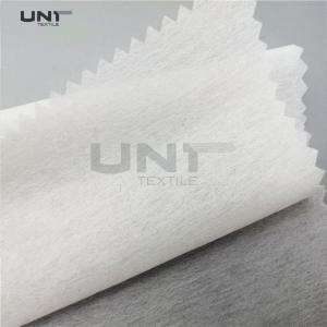 China Custom Hand Feeling Polyester Viscose Sew-in Interlining Chemical Bond No Woven Fabric Roll for Garment on sale