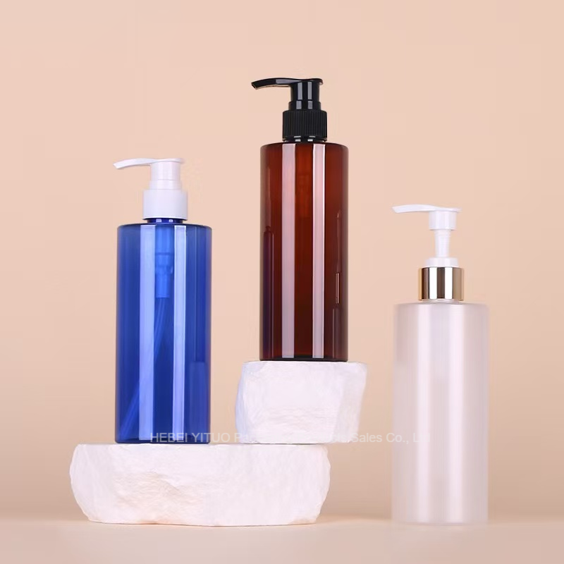 Shatter Resistant Glass Shampoo Bottle With Press Pump Sealing Leak Proof Customizable