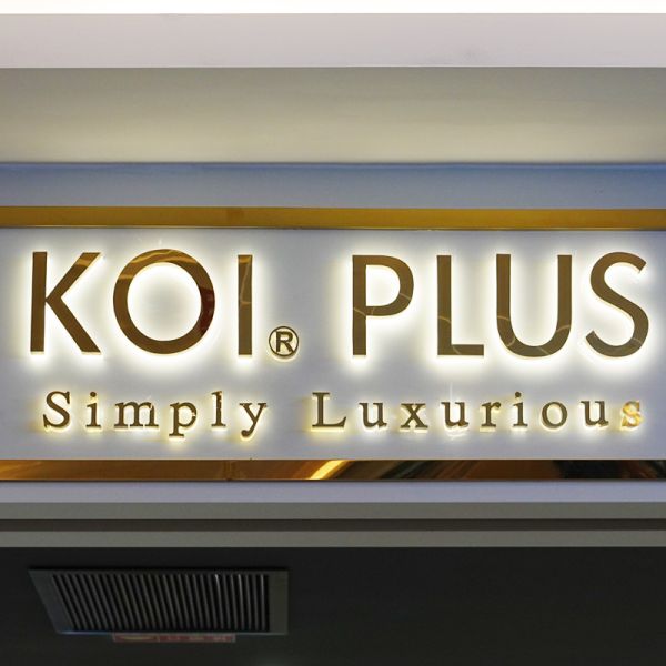3D LED Backlit Signage