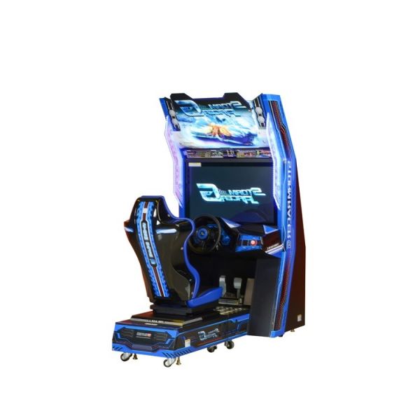 37" LCD Monitor Racing Arcade Machine / Car Racing Simulator Games