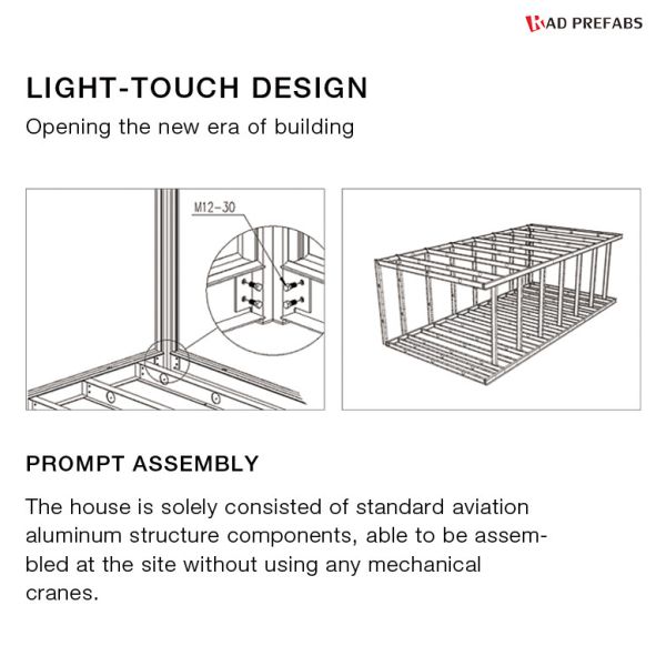 Art Villa Prefab House , Waterproof Resort Beach House, Smart Interior and Modular House