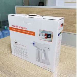 wireless Disinfection spray gun blue light nano disinfection gun disinfection