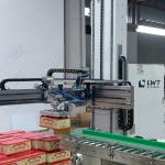 Automatic Case Palletizer Machine Automated Palletizer Systems With Servo