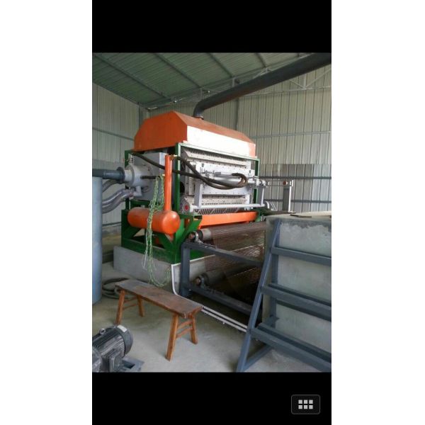 Waste Paper Recycling Egg Tray Making Machine 4000pcs/H