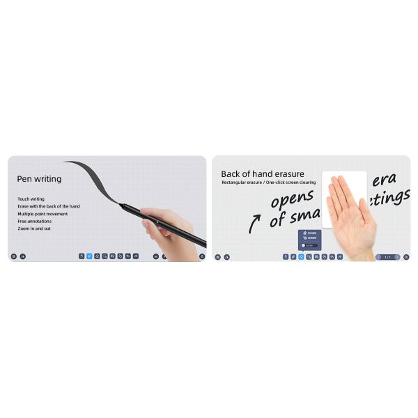 85 Inch Interactive Whiteboard Digital Smart Board for Conference Presentation Education