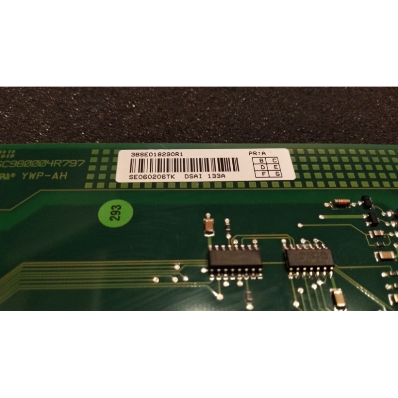 ABB Advant OCS DSAI133A 3BSE018290R1 Analog Input Board 32 Channels