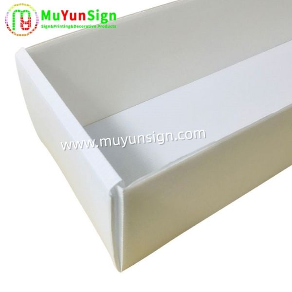 Livestock Pens / Tank Covers PP Corrugated Sheets 100% Waterproof / Weather Resistant