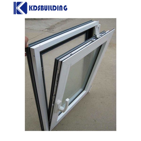 Aluminum Tilt And Turn Window Customized Waterproof Open Outside