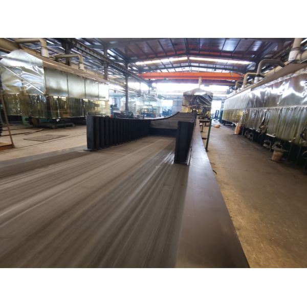 EP250/2 Polyester Cotton Canvas Textile Fabric Layered Vulcanized Rubber Conveyor Belt