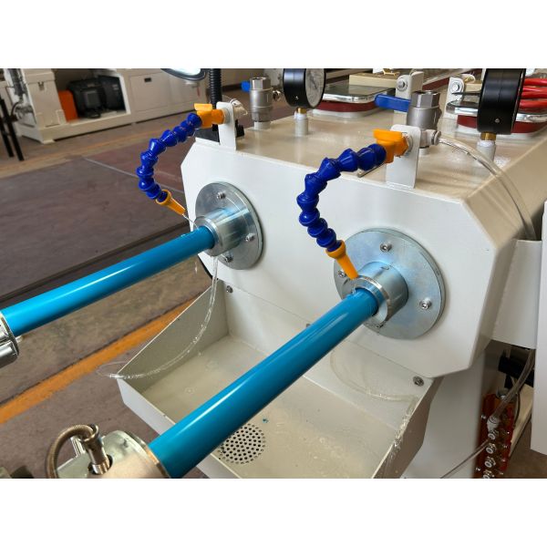 200MM Full Automatic PVC Pipe Extrusion Machine with Conical Twin Screw for PVC Conduit Pipe Production