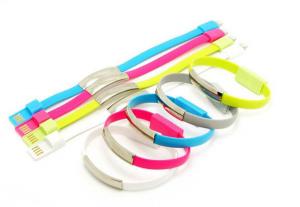 China USB 2.0 wristband data charging line,micro usb cable,usb charging cable on sale