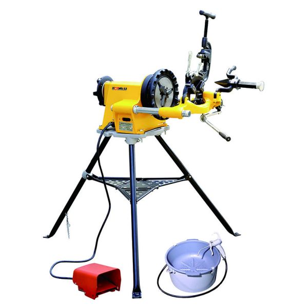 Rigid Electric Pipe Threading Machine SQ50D Power Drive For Pipe Grooving