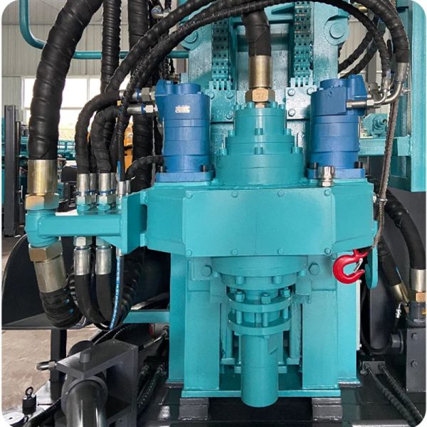 260meter Depth Diesel Portable Water Well Drill Rig Machine Hard Rock Drilling Rig for Deep Wells