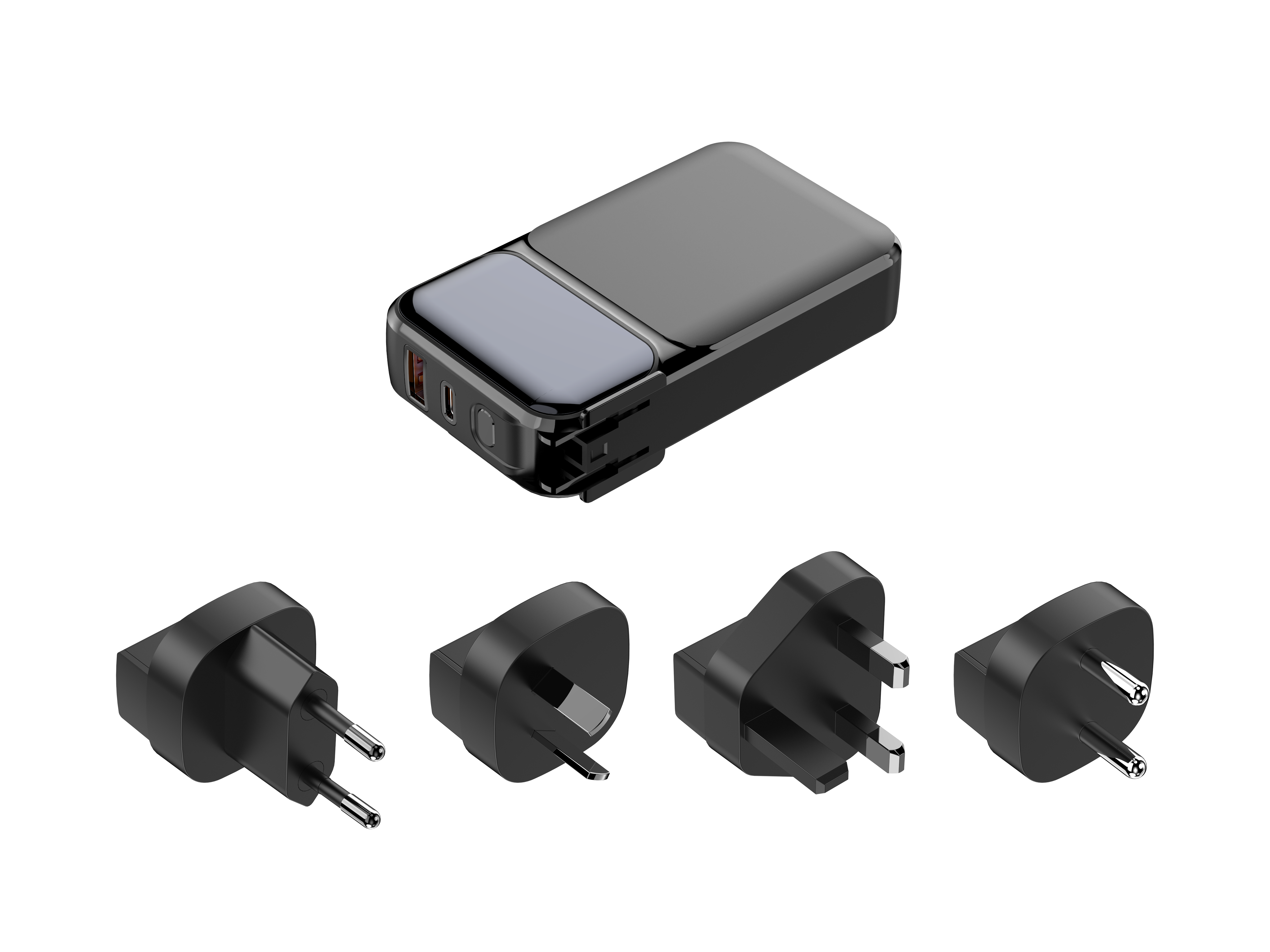 TYPE-C Input Interface 20000mAh Portable Power Bank with LED Display and ULTRATHIN Design