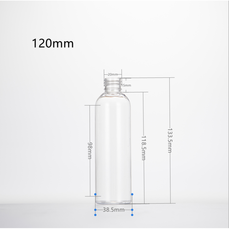 Flip Cap Empty Plastic Bottle Container With Clamshell Travel Small