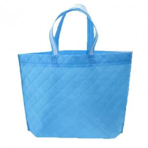 Buy cheap Blue Pink Color Folding Non Woven Reusable Bags Eco Friendly Grocery Bags product
