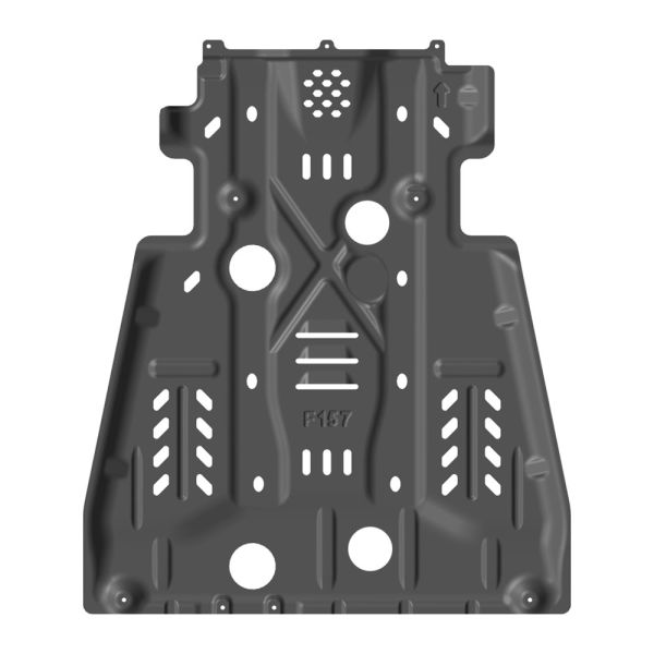 High- 4 Runner Skid Plate for Toyota LC 100 Simple Installation on Original Car Holes