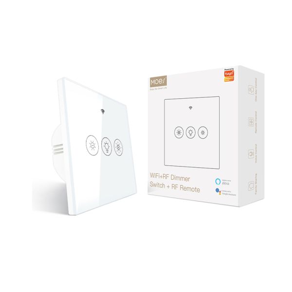 Tuya Smart Dimmer Switch wifi led dimmer switch Smart 1/2Gang Compatible with Alexa and Google Assistant