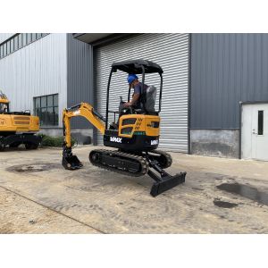 CE Certificate 2 Ton Hydraulic Mini Excavator 0.07m3 Bucket