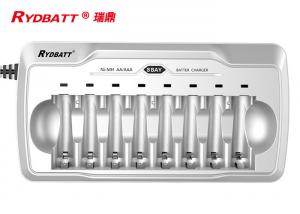 Buy cheap 8 Slot AA AAA Nimh Battery Charger AC Input Suitable For 1 - 8pcs Cell product