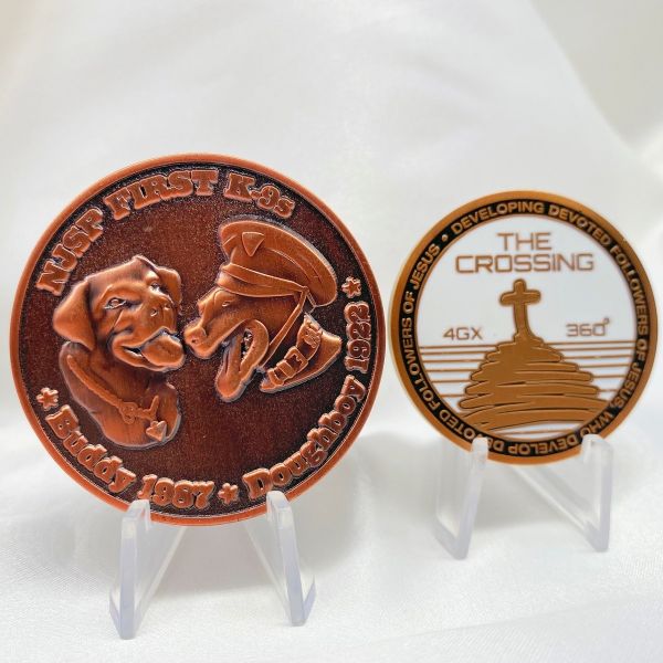 Custom 3D Zinc Alloy Challenge Coins with Gold Plated Finish for Commemorative Gifts