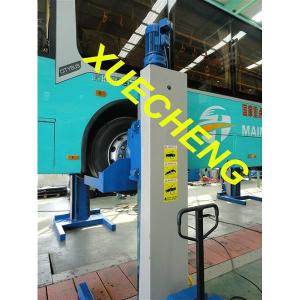 Large-scale Lifts Movable Column Lift Electric Mechanical Screw Type Bus Lifter 30ton/1500mm