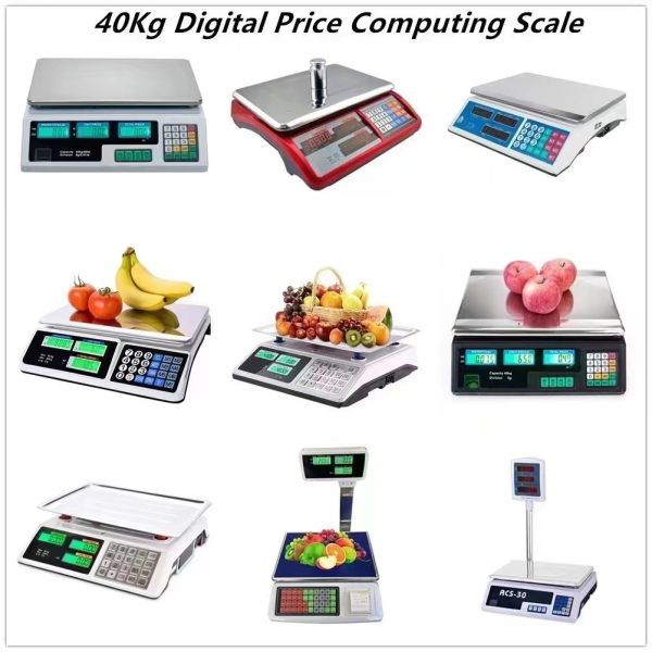 30kg/40kg Bench Scale with LED Display and 1g Accuracy ABS Material OEM/ODM Supported Customized Support ODM