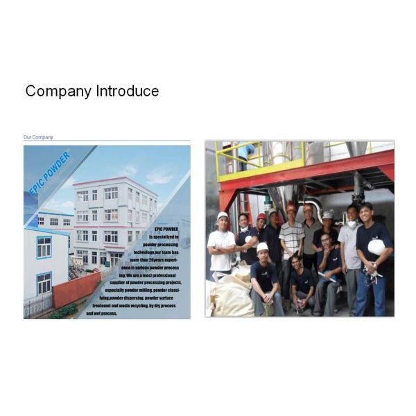 Surface Coated Machine Modification Machine 45 - 5 Micron Ultra Superfine Powder