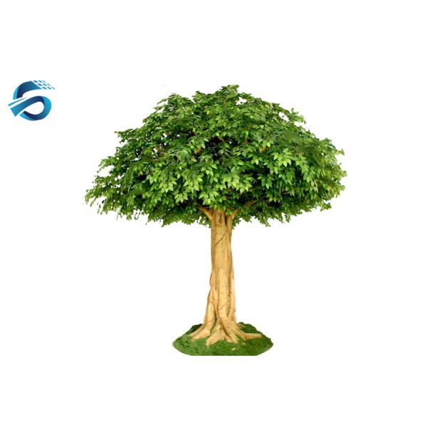 Multifunction Artificial Ficus Tree Nontoxic Gas Realistic Visual Effects