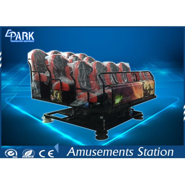 19 Inches LCD Display 5D Cinema Simulator XD Hydraulic Platform With Stereo Glasses