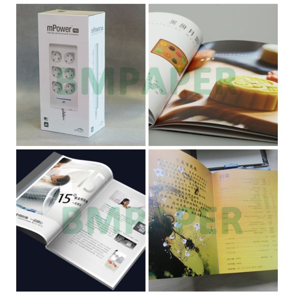 Double Sided Coated C2S Glossy Paper 300gsm 350gsm 25 X 38inches