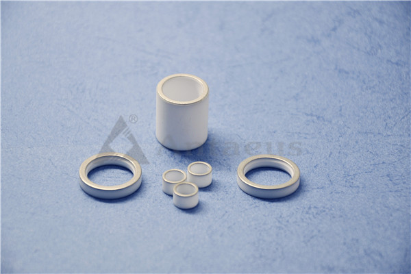 Iso9001 Ceramic Protection Tube Electrical 95% Metallized Alumina Ceramics Insulation Tube IATF16949