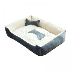 China Orthopedic Dog Beds for Supported Sleep PP Cotton Ped Bed Waterproof and Easy Clean on sale