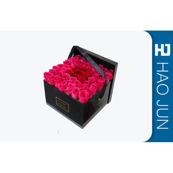 Customized Different Design Cardboard Luxury Flower Packaging Box With Custom Logo