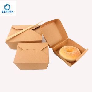 China Kraft Custom Food Packaging Boxes on sale